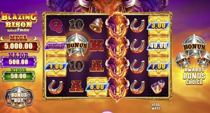 Blazing Bison Gold Blitz