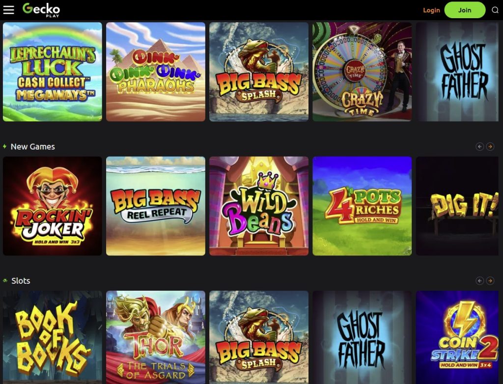 New Casino UK - GeckoPlay