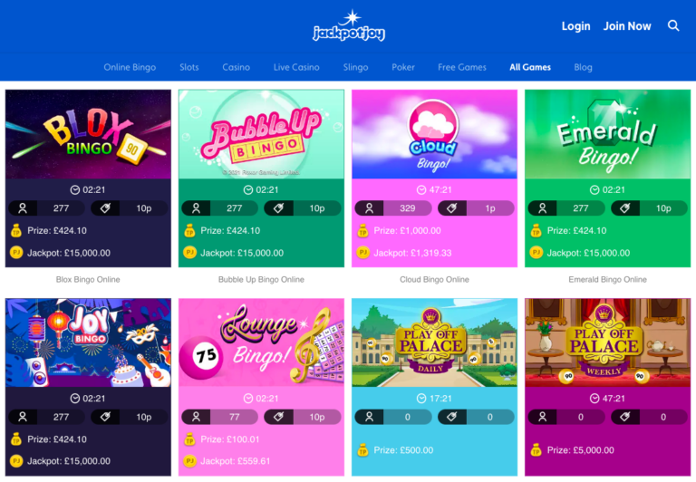 Jackpot casino games