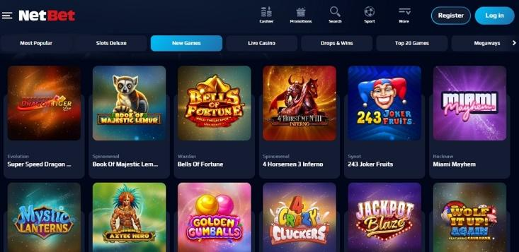 NetBet – 100 in No Wagering Bonus Slot Spins