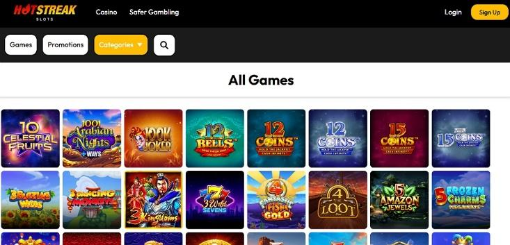 HotStreak  - 100 Wager-Free Spins