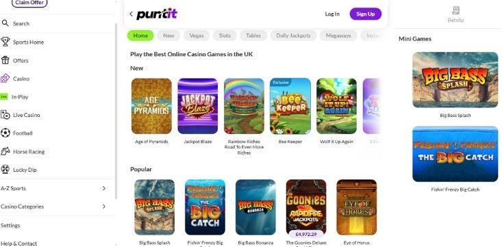 Puntit – 100 No Wager Bonus Spins