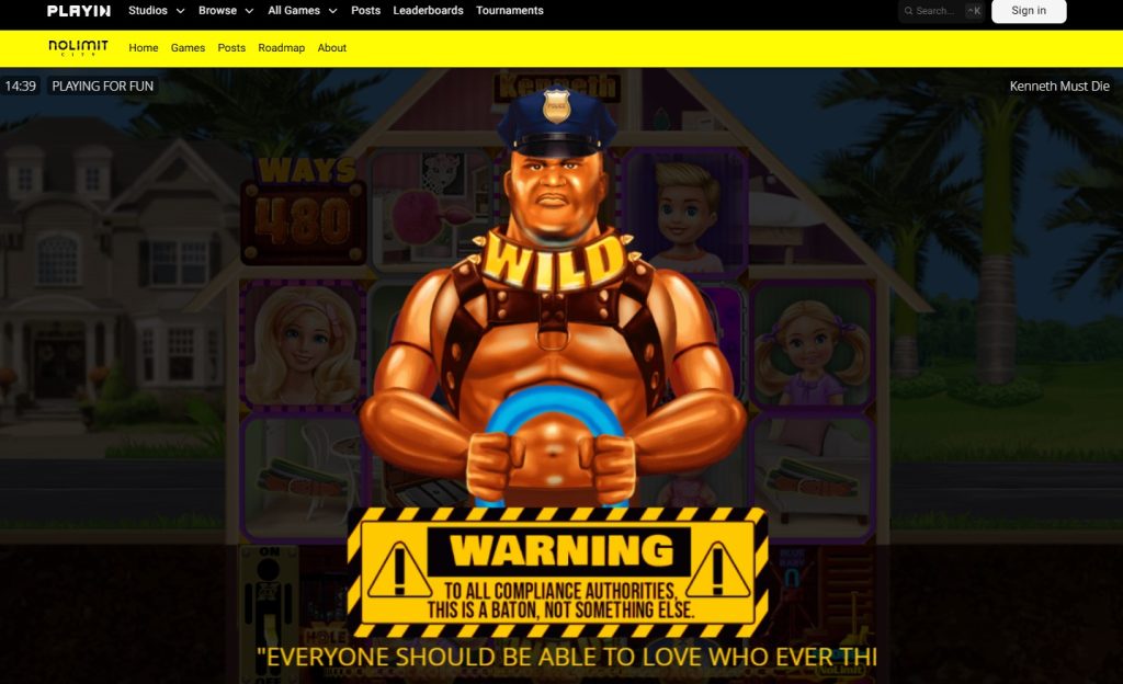 kenneth must die online slot kinky